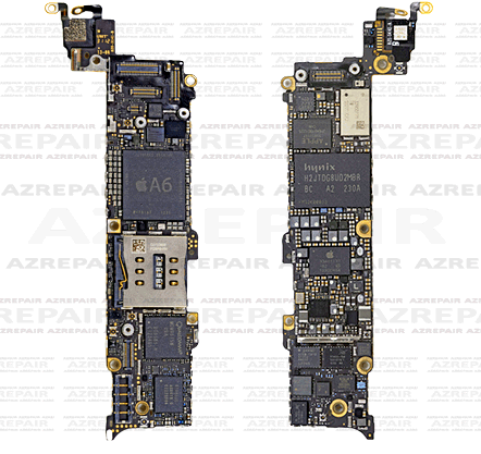 iPhone 5 Board PCB connector repair
